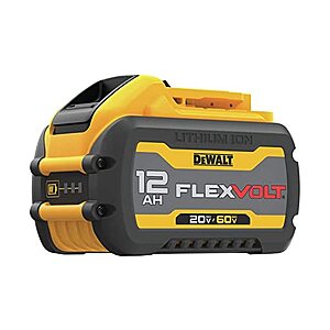DEWALT DCB612 FLEXVOLT 20V/60V MAX* Battery, 12.0-Ah $189.55