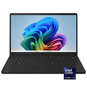 LG - gram Book 15" Touch-screen Laptop FHD Intel Core Ultra 5 115U Processor with 8GB RAM - 512GB SSD - Titan Black $459.99 Bestbuy.com