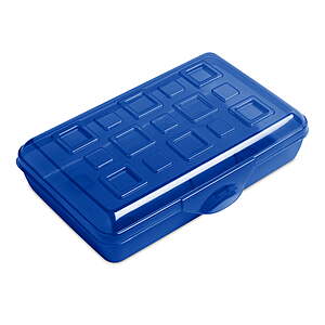 Sterilite Small Plastic Pencil Box w/ Hinged Lid (Blue Tint) $0.78 + Free Shipping w/ Walmart+ or $35+