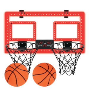 MinnARK Over-the-Door Basketball Dual Hoop Indoor Sports Game (Hoop + 2 Balls) $20.86 + Free Shipping w/ Walmart+ or $35+