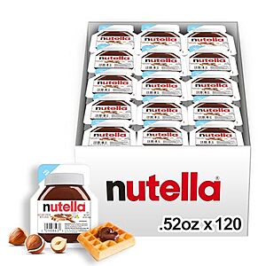 [SnS, AC] $18.06* | 120-Pack 0.52-Ounce Hazelnut Spread w/ Cocoa at Amazon