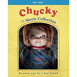 $24.99* | Chucky 7-Movie Collection (Blu-ray) at Amazon