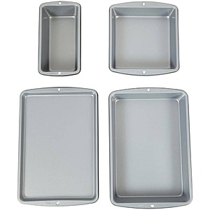 Wilton Recipe Right 4-Piece Bakeware Set $9.88