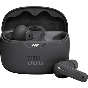 JBL - Tune 245NC True Wireless Noise Cancelling Earbuds - Black $59.95
