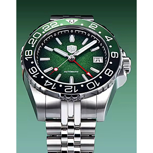 Rolls Timi Automatic GMT NH34 Sapphire Crystal $116