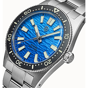 AETHELSOHN OCEAN CREST TIDAL AZURE FADE Quartz Diver VH31 $121