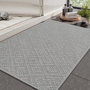 Amazon – AMOAMI 17" x 28" Thin Chenille Bath Mat $9.99 w/ Code