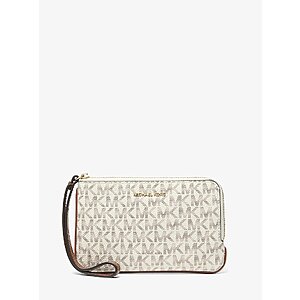 Michael Kors Jet Set Travel Small Signature Logo Wristlet (2 Colors) $30 + Free Shipping $29