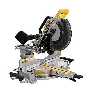DeWalt 20V MAX* XR 12 in. Double Bevel Sliding Miter Saw (Tool Only) DCS785B $499