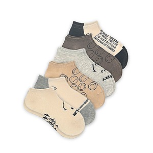 6-Pack Justice Girls No-Show Socks (M-L) $2.50 + Free Shipping w/ Walmart+ or on $35+