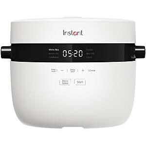 Instant Pot 12 Cup Rice and Grain Cooker with Carb Reducing Technology $44.99 + $4.99 Shipping Costco.com