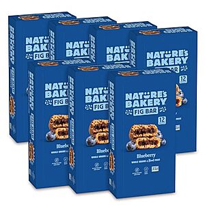 [SnS] $27.29** | 168-Ct 1-Oz Nature’s Bakery Whole Wheat Fig Bars (Blueberry) at Amazon
