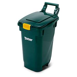 Toter Plastic Stationary bin Composter one_size in Green | 2613-SL-G100 $31.98