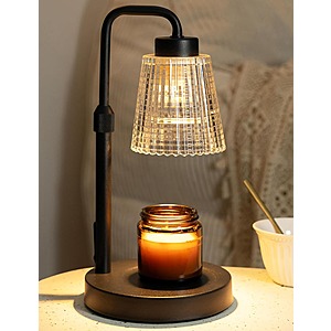 GODONLIF Dimmable Candle Warmer Lamp w/ Timer & Adjustable Height $9.99 + Free Shipping w/ Prime or on $35+