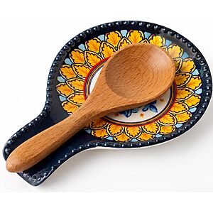 7.7" JINGUS Large Bohemian Spoon Rest (Blue) $6.99 + Free Shipping w/ Prime or on $35+