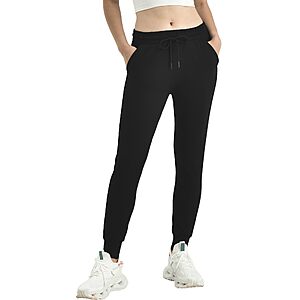 Ipletix Women's Yoga Lounge Joggers w/ Pockets (Black) $5.19 + Free Shipping w/ Prime or on $35+