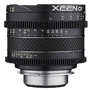 XEEN CF 16mm/T2.6 PRO CINE Lens-Sony E. X-76638-7 $1295