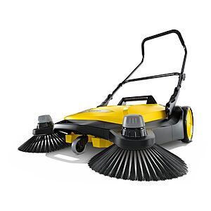 KÄRCHER Walk-Behind Outdoor Push Sweeper S 6 Twin, 10 Gallon Capacity $299.99