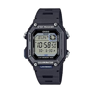 Casio WS-B1000 Men's Digital Sport Watch w/ Step Tracker & 100M Water Resistance (Black) $39.88 + Free Shipping