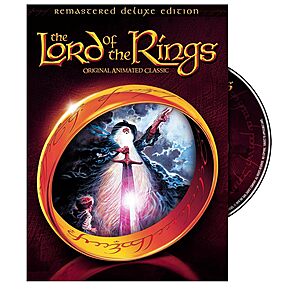 The Lord of the Rings: 1978 Animated Movie Remastered Deluxe Edition (DVD) $7.99 + Free Shipping w/ Prime or on $35+