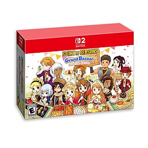 Story of Seasons: Grand Bazaar Premium Edition (Switch 2) $50 + Free S&H