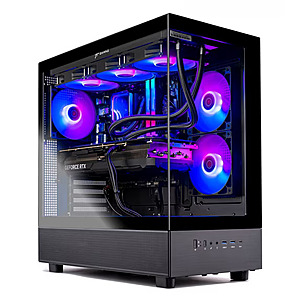 Skytech Azure Gaming PC Desktop INTEL Core i7 14700F MC NVIDIA GeForce RTX 5070 1TB Gen4 NVMe SSD 32GB DDR5 RAM, AIO Liquid Cooling Windows 11 (Software Offer with Purchase) $1599