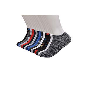 15-pack Wonder Nation Boys Gamer No-Show Socks, Size Small $3