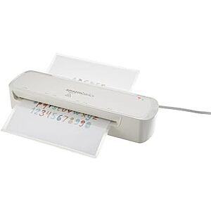 $21.91* | Amazon Basics 9-Inch Thermal Laminator Machine at Amazon