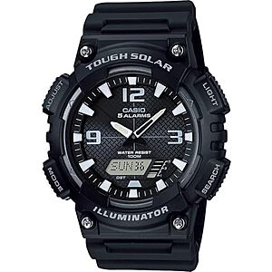$38.97* | Men's Casio AQS800W Series 46mm Solar Powered Analog Watch at Amazon