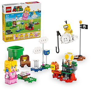 208 pcs LEGO Super Mario Adventures with Interactive Peach Princess Toy (71441) $37.49 + Free S&H at Amazon
