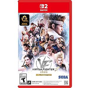 Virtua Fighter 5 R.E.V.O. World Stage: 30th Anniv. Ed. (Switch 2, Game-Key Card) $30