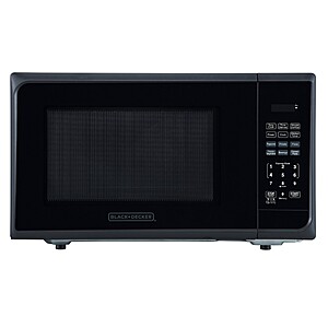 BLACK+DECKER 1.1 cu ft 1000W Microwave Oven $59.99