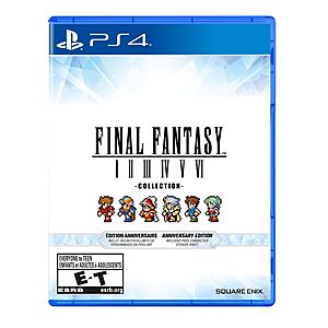 FINAL FANTASY I-VI Collection Anniversary Edition (PlayStation 4) - $39.99 @ Amazon