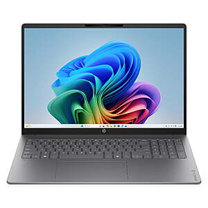 HP OmniBook 5 16 inch IPS Touchscreen Windows AMD Ryzen AI 7 445 16GB 1TB SSD Meteor Silver - FS - $749