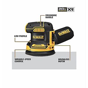 DEWALT DCW210B 20V MAX Orbital Sander $73