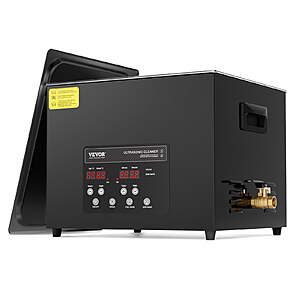 Vevor 15L Sonic Cleaning Device $51.01