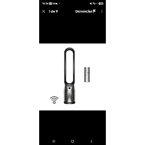Dyson TP07 Purifier CoolTM Connected Fan | Black | Refurbished $311.99