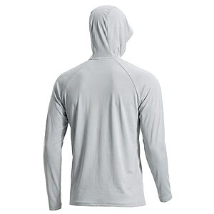LOOGU Men’s UPF 50+ Sun Protection Hoodie Shirt Quick Dry Lightweight Long Sleeve $7.49