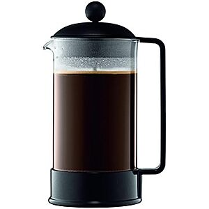 [AC] $29.98* | 2 × 34-Oz Bodum Brazil French Press Coffee Maker (Black) ($14.99 each) at Amazon