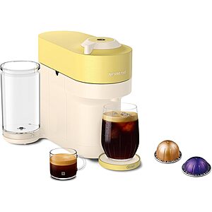 Nespresso Limited-Edition Vertuo Pop+ Coffee & Espresso Maker by De'Longhi $89