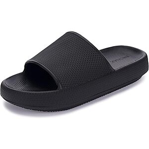 BRONAX Cushioned Thick Sole Pillow Slippers for Women and Men Y10 $20.35