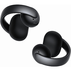 (Certified Refurbished) Soundcore AeroClip by Anker Open-Ear Clip-On Earbuds (Black) $47.99 + Free Shipping