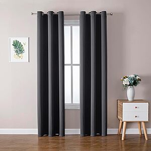 ChrisDowa Blackout Curtains for Bedroom and Living Room 72 Inches Long $23.79