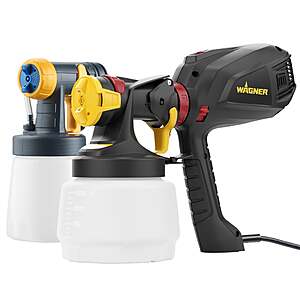 Wagner FLEXiO 2500 Kit Electric Handheld HVLP Paint and Stain Sprayer $99.99 free shipping Costco.com