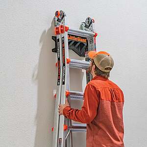 Little Giant Ladders Megalite M18 Telescoping Multi-position Ladder with Ladder Rack, 18-ft Reach $169.99 free shipping Costco.com