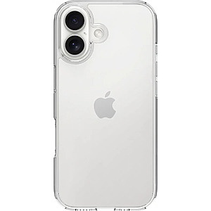Insignia - Hard-Shell Case for Apple iPhone 17 - Clear $7.99