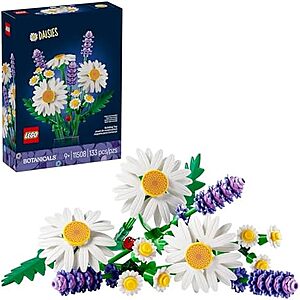 $9.89* | 133-Pc LEGO Botanicals Daisies Building Toy at Amazon