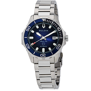 BULOVA Marine Star Automatic Blue Dial Men's Watch $300