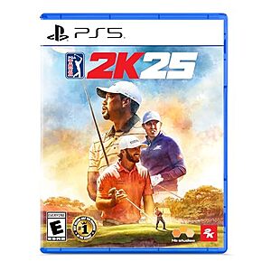 $9.99* | PGA TOUR 2K25 (PlayStation 5) at Amazon