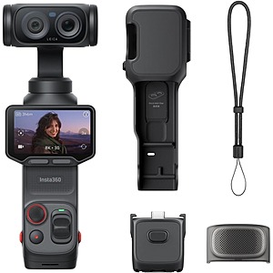 Insta360 Luna Ultra 8K Vlogging Camera with Dual Leica Lenses 1-Inch Sensor Detachable Touchscreen $672 + Free Shipping